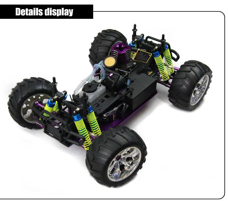 1/10 Scale gas powered 4WD monster truck TPGT-1081,High Quality RC Model Car,1/10 car,monster truck,gas powered rc car,CHINA TOPWIN INDUSTRY CO.,LTD