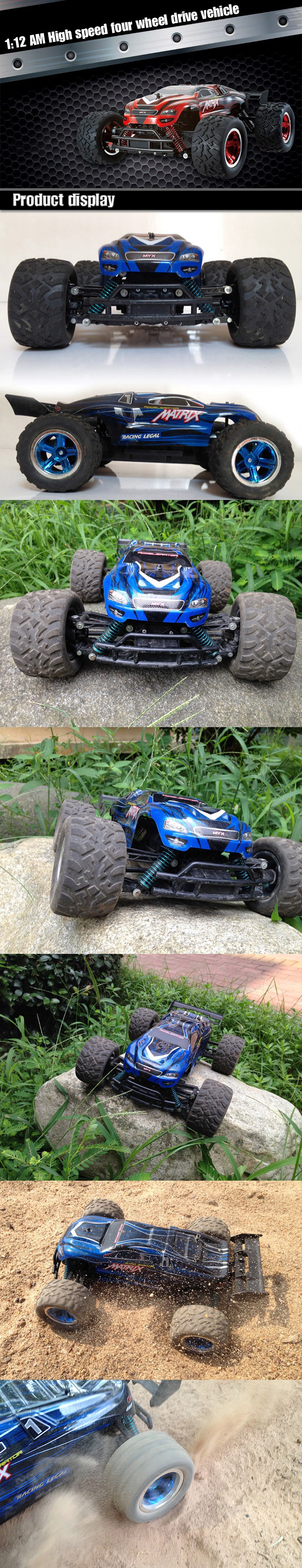 1/12 car,High speed vehicle,four wheel drive vehicle