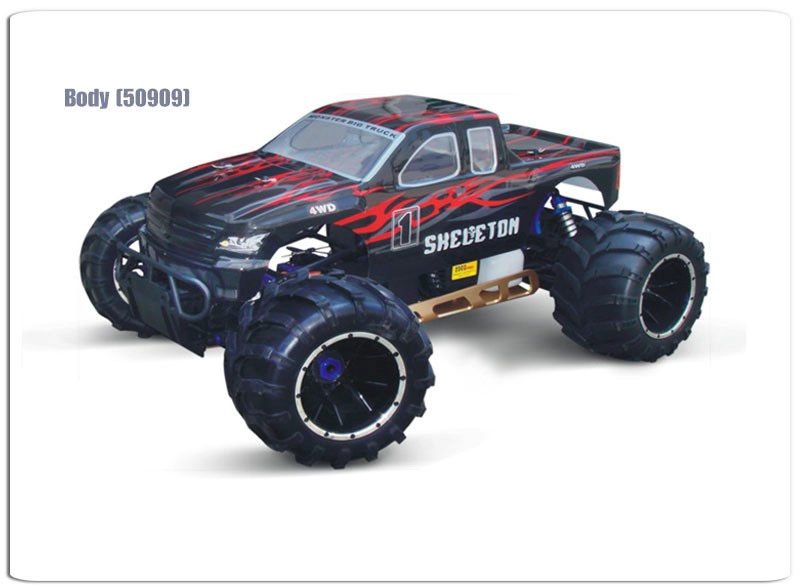 1/5 scale 26cc GAS powered off-road Monster Truck TPGT-0550,High Quality,RC Model Car,1/5 car,RC Nitro Car,Monster Truck,gas powered car,off-road Monster Truck,From Supplier or Manufacturer,CHINA TOPWIN INDUSTRY CO.,LTD