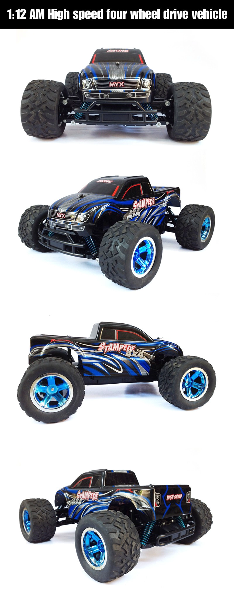 1/12 car,High speed vehicle, four wheel drive vehicle