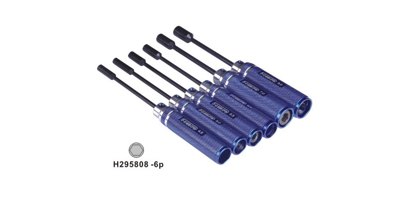 Socket Head Drivers H295808-6p,RC Car Parts,RC Car Parts Online Store,RC Car Parts Manufacturer,CHINA TOPWIN INDUSTRY CO.,LTD