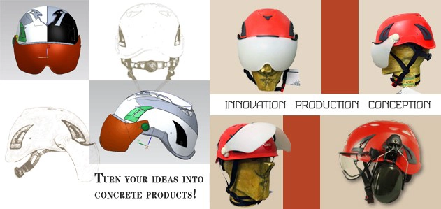 Civil infrastructure worker helmet