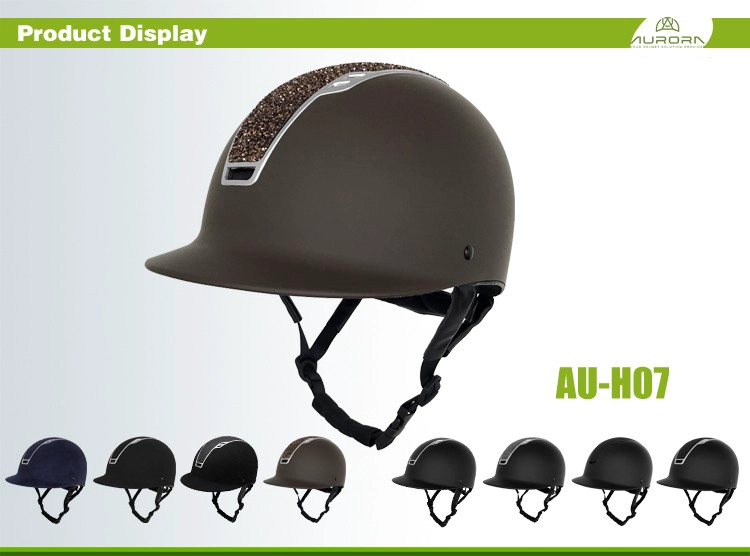 European horse riding helmet