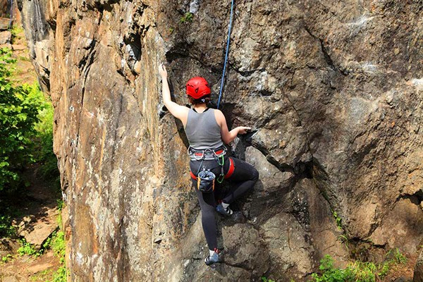climbing helmets