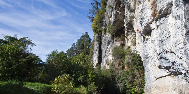 rock climbing helmet