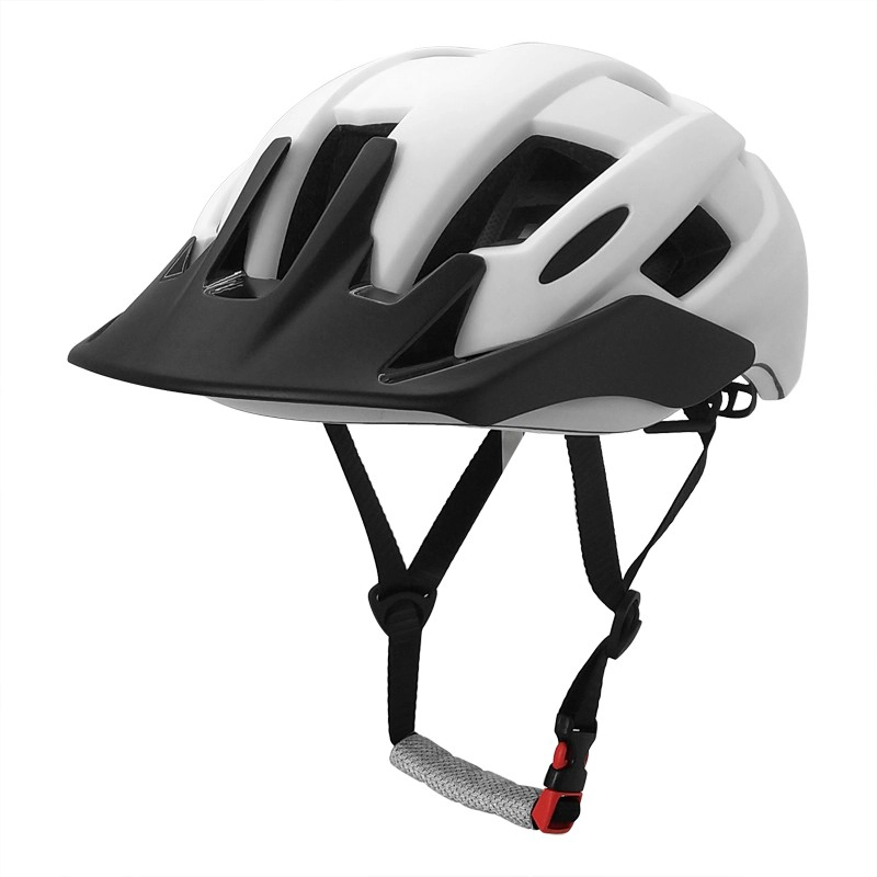 bicycle helmet with integrated lights