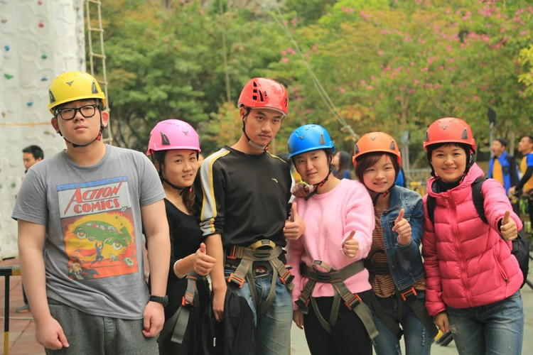 rock climbing helmet