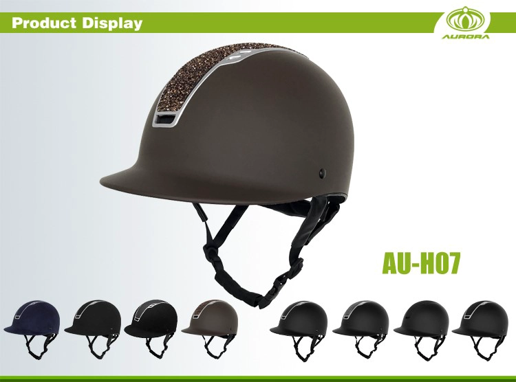 European horse riding helmet