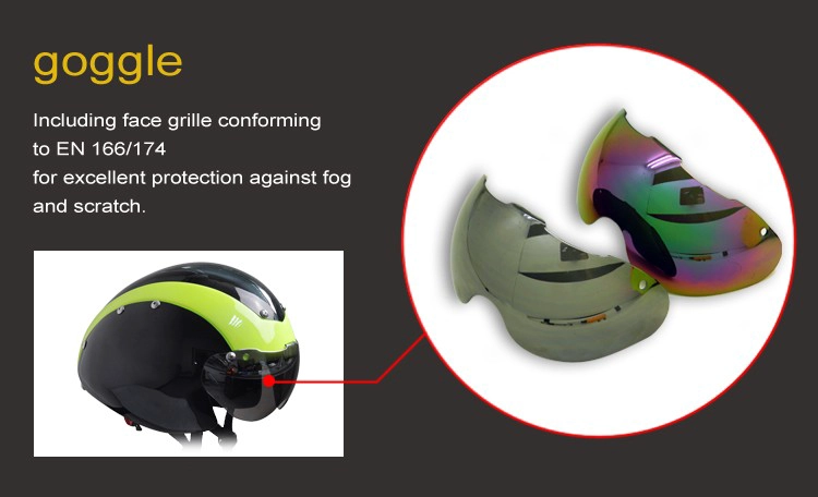 Aero track bicycle helmet