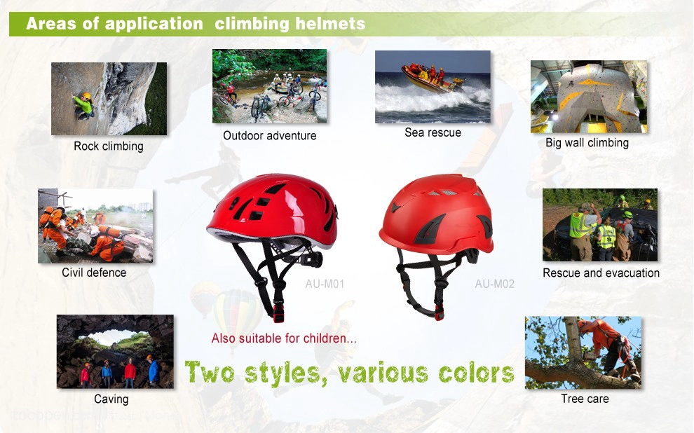 In-mold climbing helmet