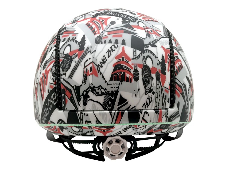 2017 New arrival bicycle helmet with removable rain cover & visor
