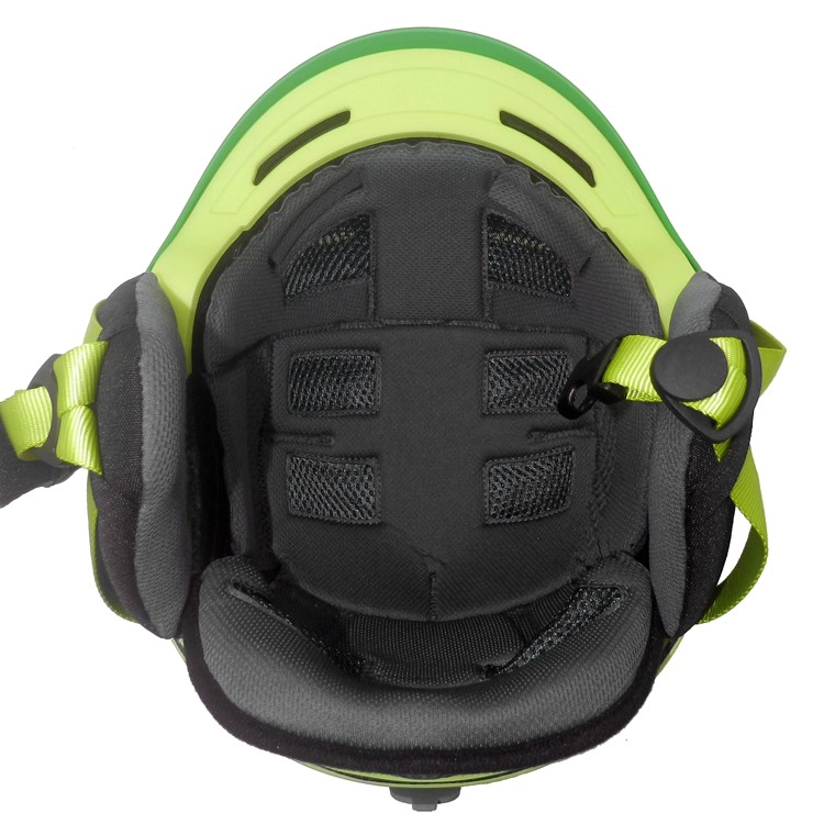 2017 nuove forti capacità su tutti i tipi di casco, EPS + PC + ABS snowboard casco # au-S07