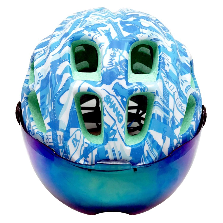 Aero Men's Bike Helmet Road Cycle Helmet With Goggle AU-BM23