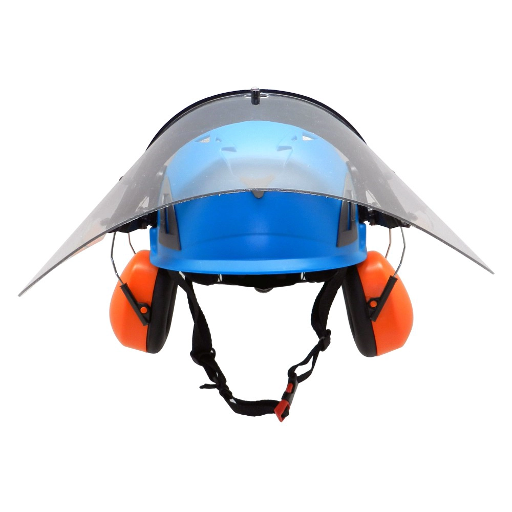 CE жесткий Hi-Viz шлем красный, защитный шлем с забралом