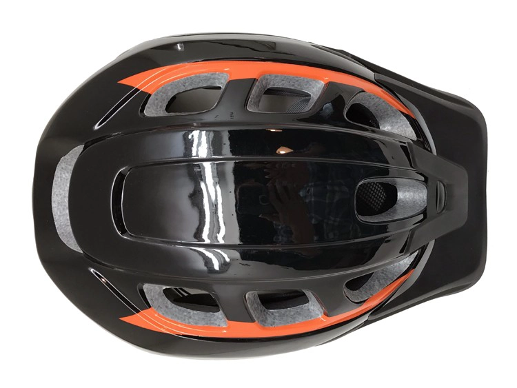 Kask rowerowy górskie komfortowe safetest z wizjerem
