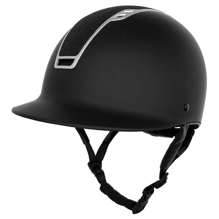 Casque d'équitation de sécurité durable, casque de cavalier avec visière