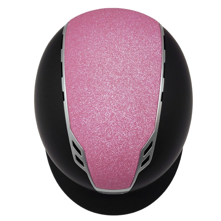 Fashion design elegant colorful girls riding helmet