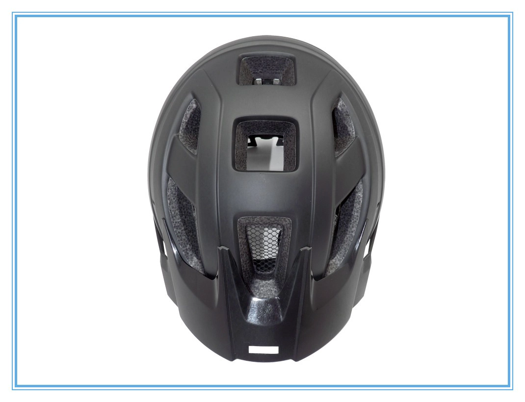 Nouveau design Inmold extérieur beau casque de vélo de montagne avec visière pour adulte