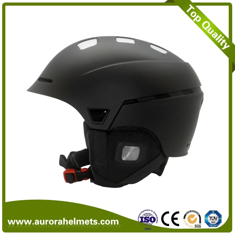 Professional Fashion Newest Carbon Fiber Ski Helmet With Visor CE EN 1077 AU-S09