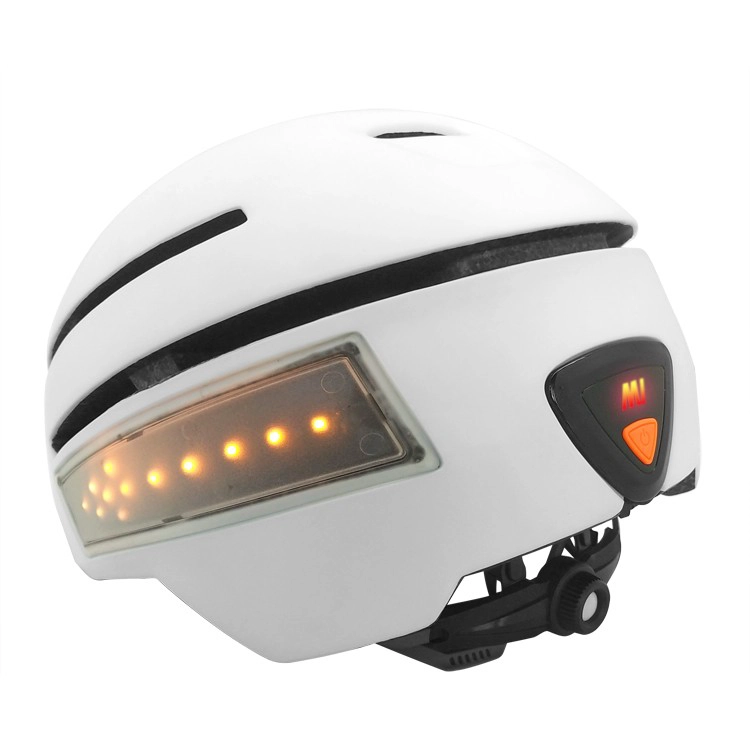 LED Scooter ile R9 Kentsel Bisiklet Kask LED Güvenlik Kask