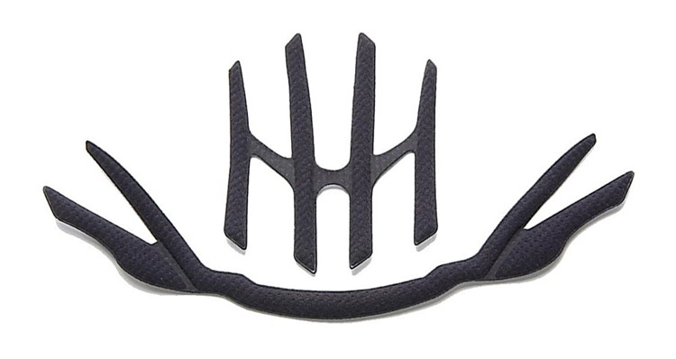 Removable and washable padding for helmet