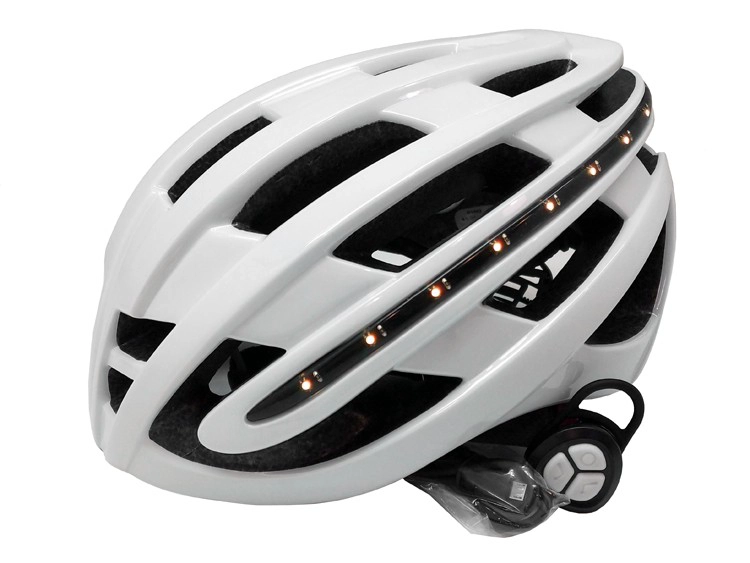 Ultra Light Micro USB akumulator Smart LED kask, LED kask rowerowy