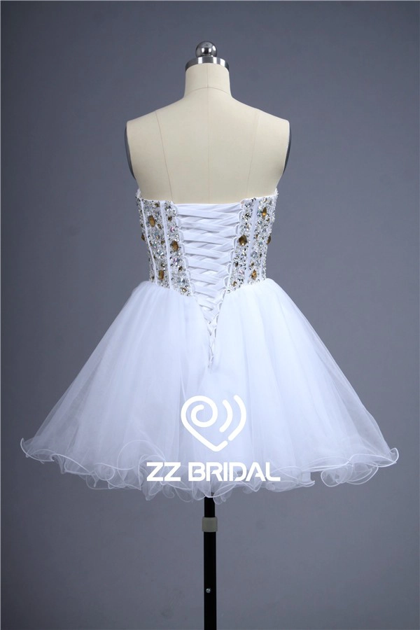 Spódnica mini pełne koralikami gorset koronki diamenty-up cute girl dress Chiny