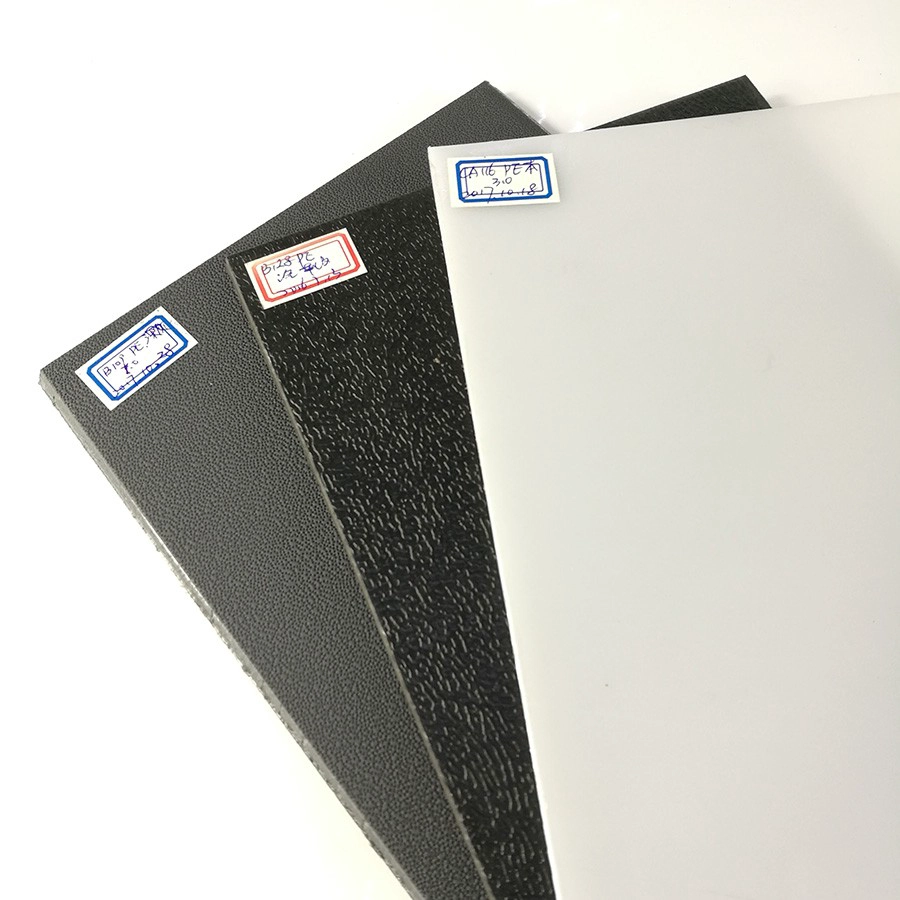 Plaque en plastique HDPE de polyéthylène à haute densité colorée mince de 1mm 2mm 3mm