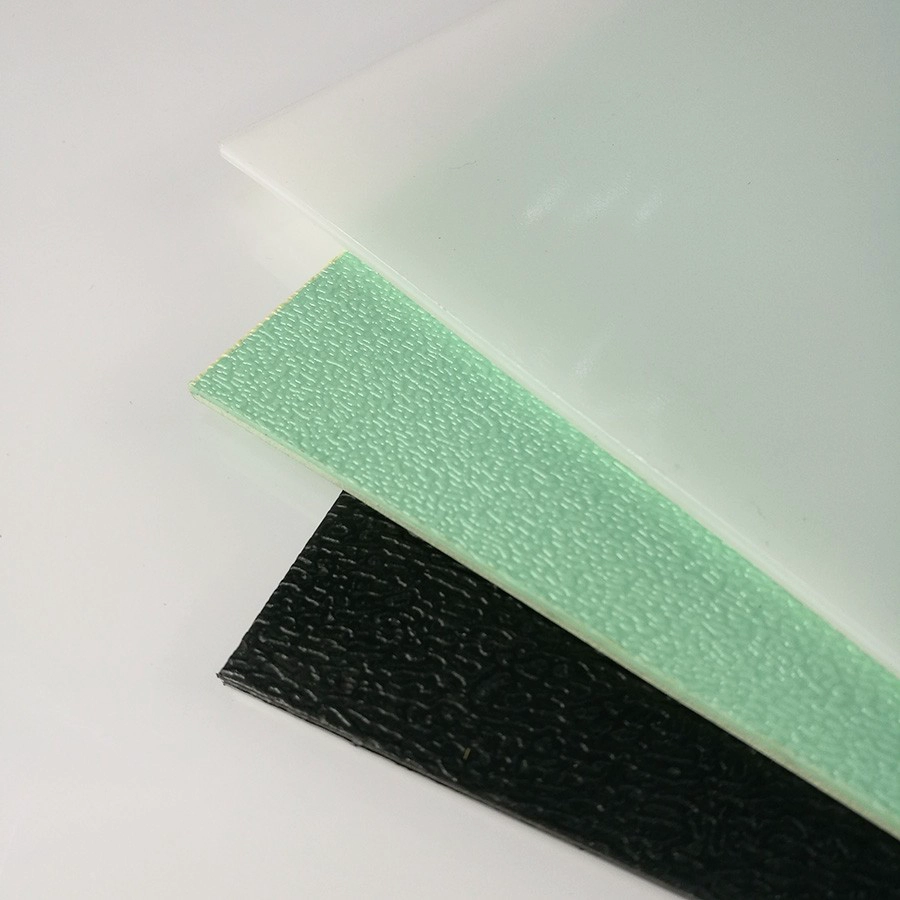 Hoja de alta densidad plástica coloreada del HDPE del polietileno del plástico blanco negro 4x8 Fabricantes