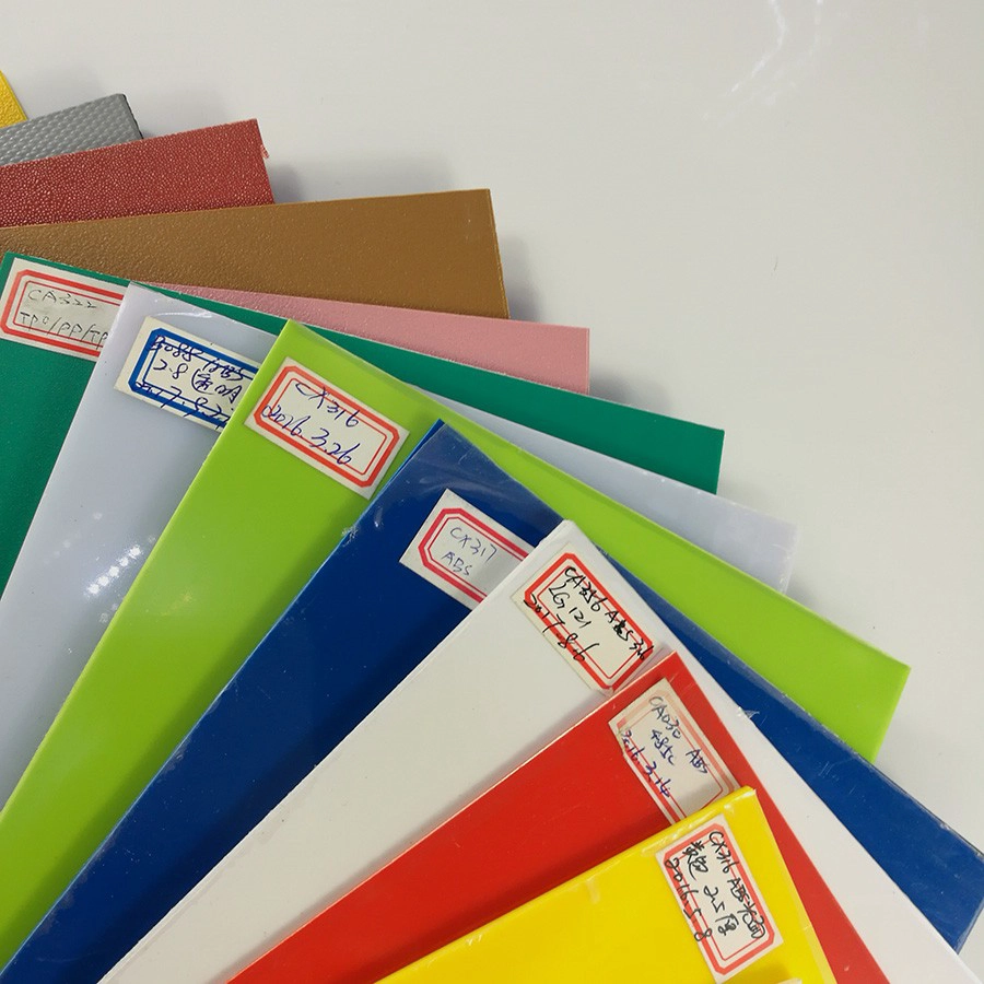 5mm 6mm Large Thick Solid Natrual Beige Colored ABS Plastic Panel
