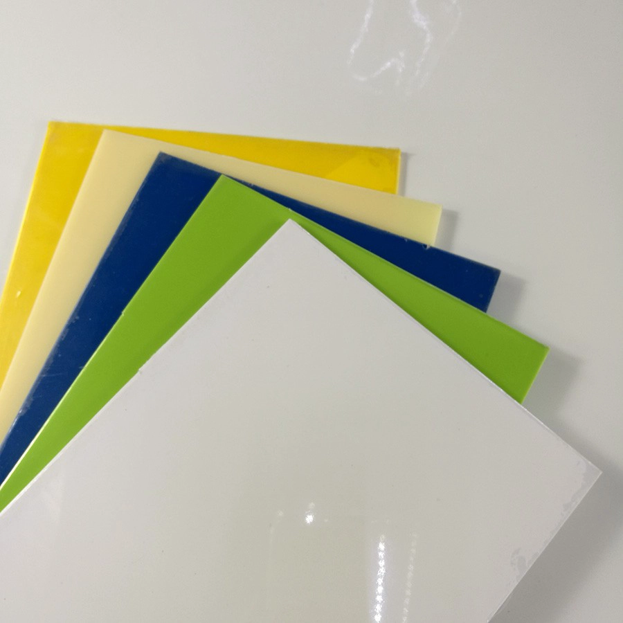 5mm 6mm Large Thick Solid Natrual Beige Colored ABS Plastic Panel