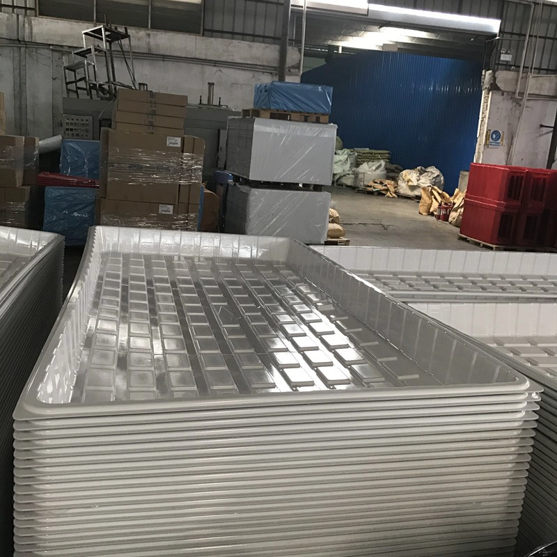 Черный белый ABS HIPS Пластик 3x3 4x4 4x8 Hydro Fodder Flood and Drain Table