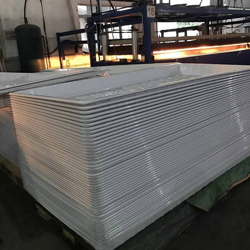 A forragem branca plástica preta do ABS 3x6 4x4 4x8 hidropônica cresce a tabela de inundação fabricante