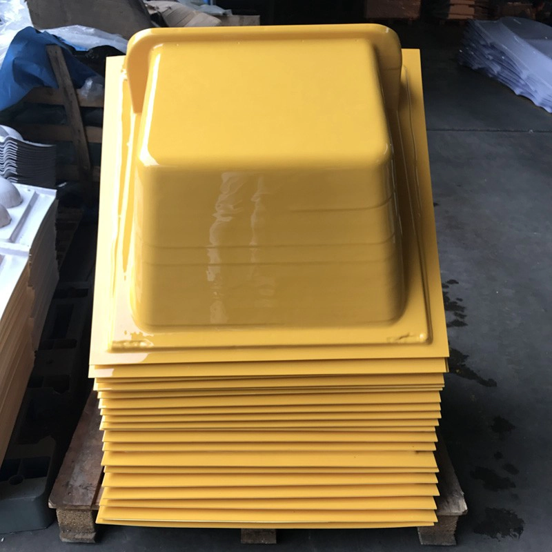 China China Fábrica plástica do processo de Thermoforming da absorção do HDPE dos QUADRIS do ABS do OEM fabricante