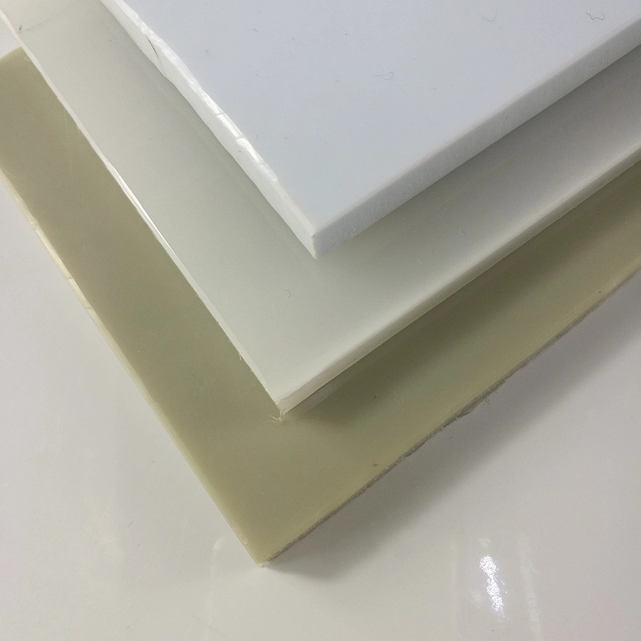 China El plástico transparente blanco Thermoforming PP polipropileno Paneles fabricante