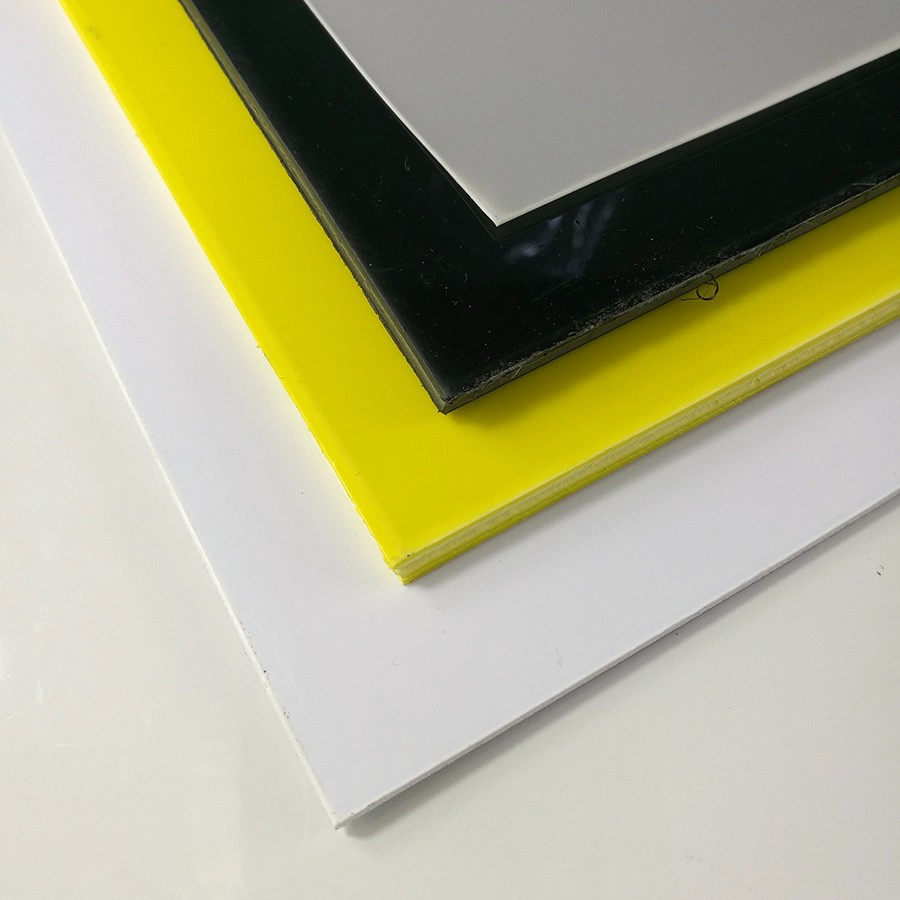 China El plástico transparente blanco Thermoforming PP polipropileno Paneles fabricante