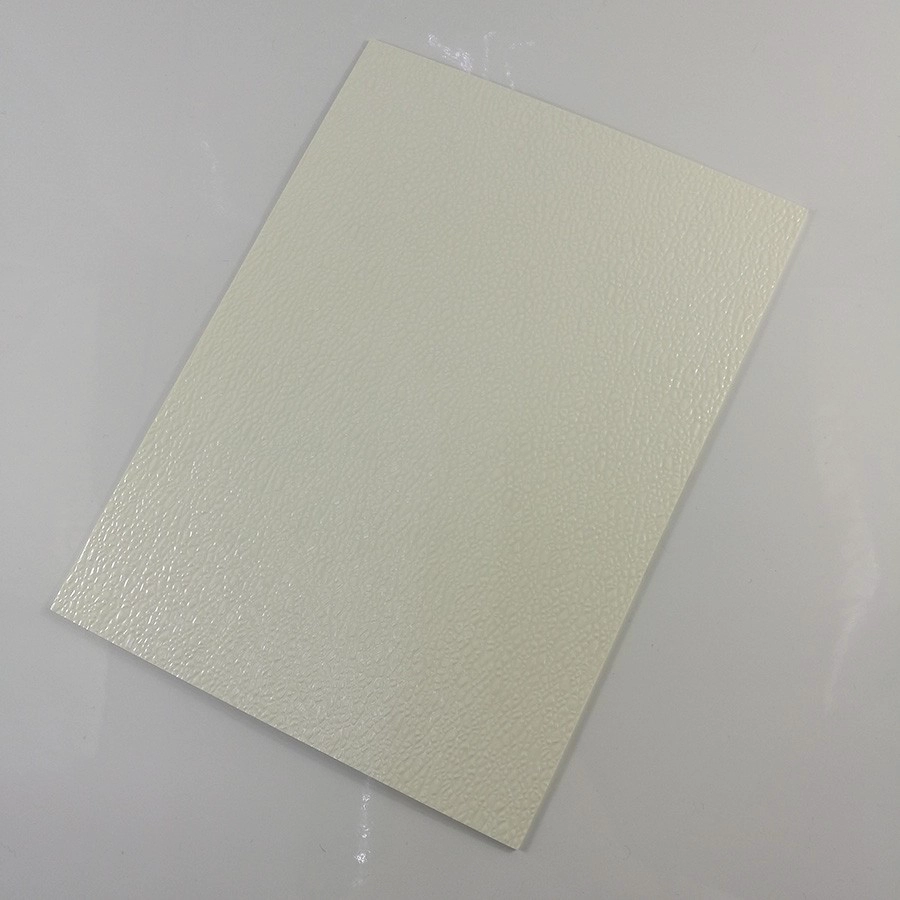 Feuille de galet de FRP en plastique renforcé par fibre de verre cotonnée par gel coloré par couleur
