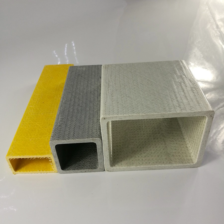 Perfis de FRP de feixe de canal reforçado com fibra de vidro com fibra de vidro Cuomized