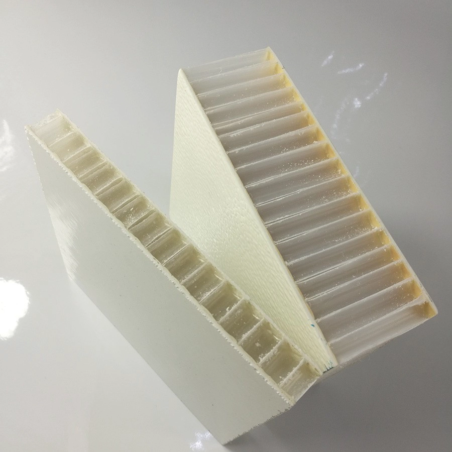 Glasfaserverstärkter Polyester FRP PP Waben Sandwich Panel Hersteller