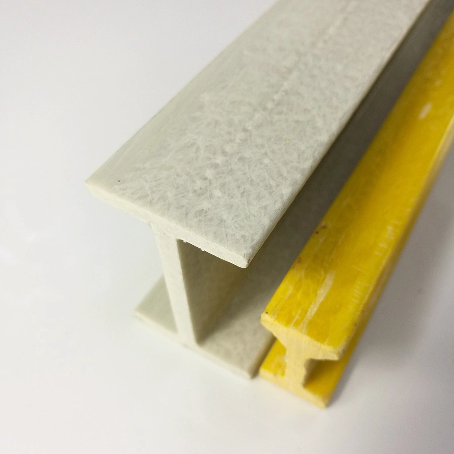 High Stength Fiberglass Reinforced Plastic I H Structural GRP FRP Beams Suppliers