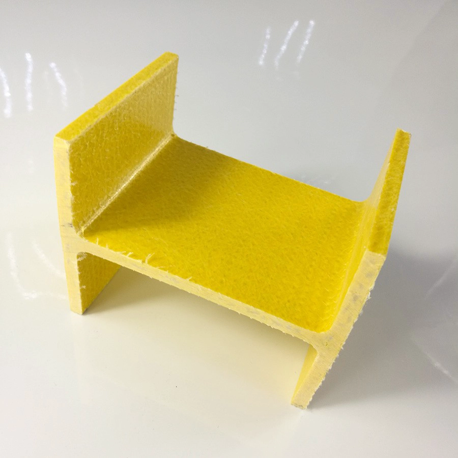 High Stength Fiberglass Reinforced Plastic I H Structural GRP FRP Beams Suppliers