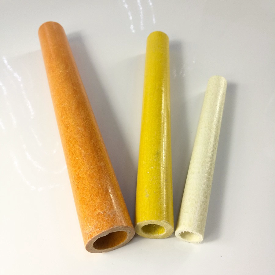 Fabricants de tuyau en plastique renforcé de fibre de verre rectangulaire carré renforcé en fibre de verre