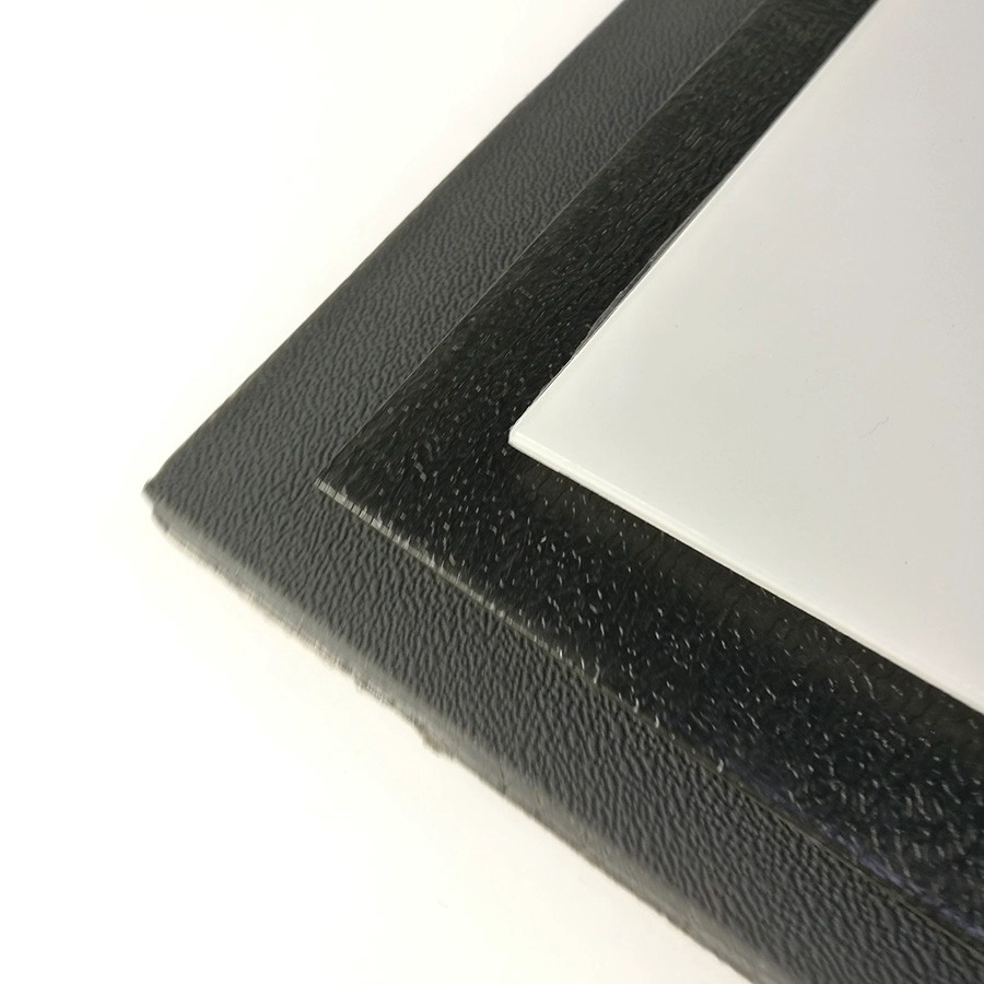 Weißes schwarzes strukturiertes Polyäthylen-Plastik HDPE Blatt mit hoher Dichte