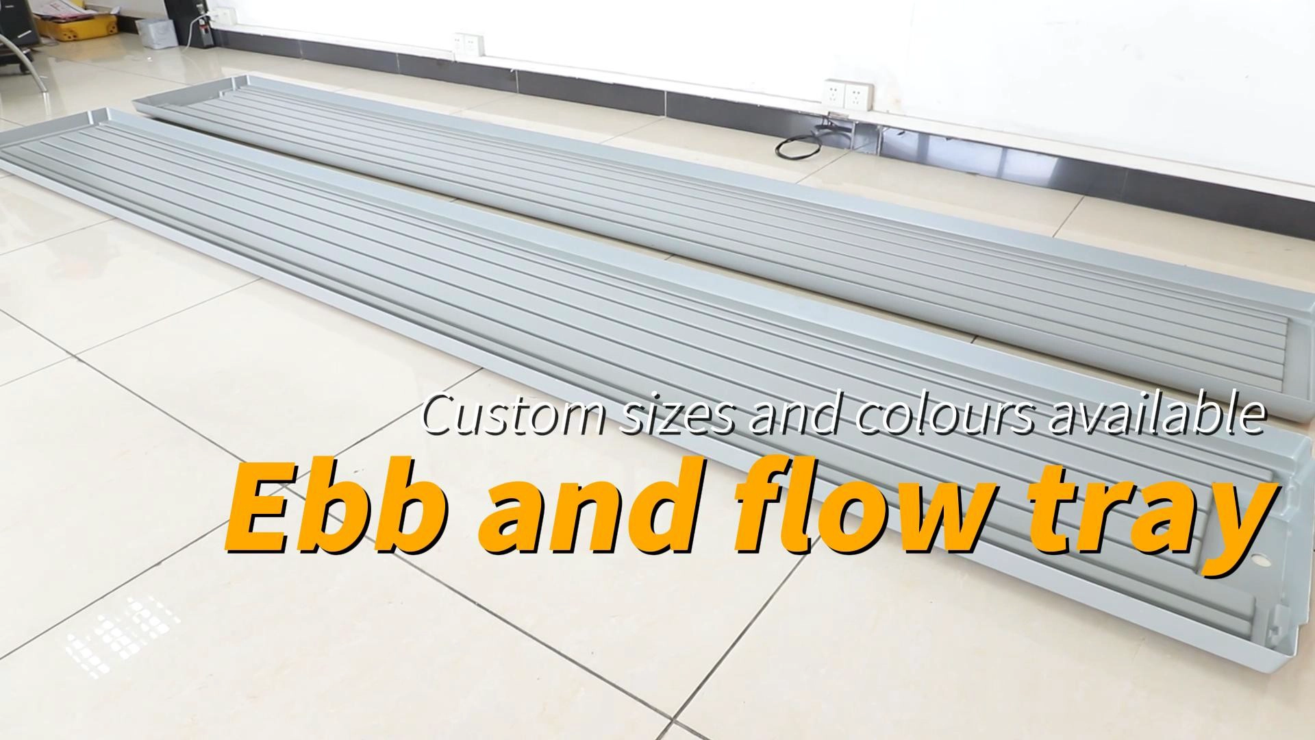 Ebb and flow tray