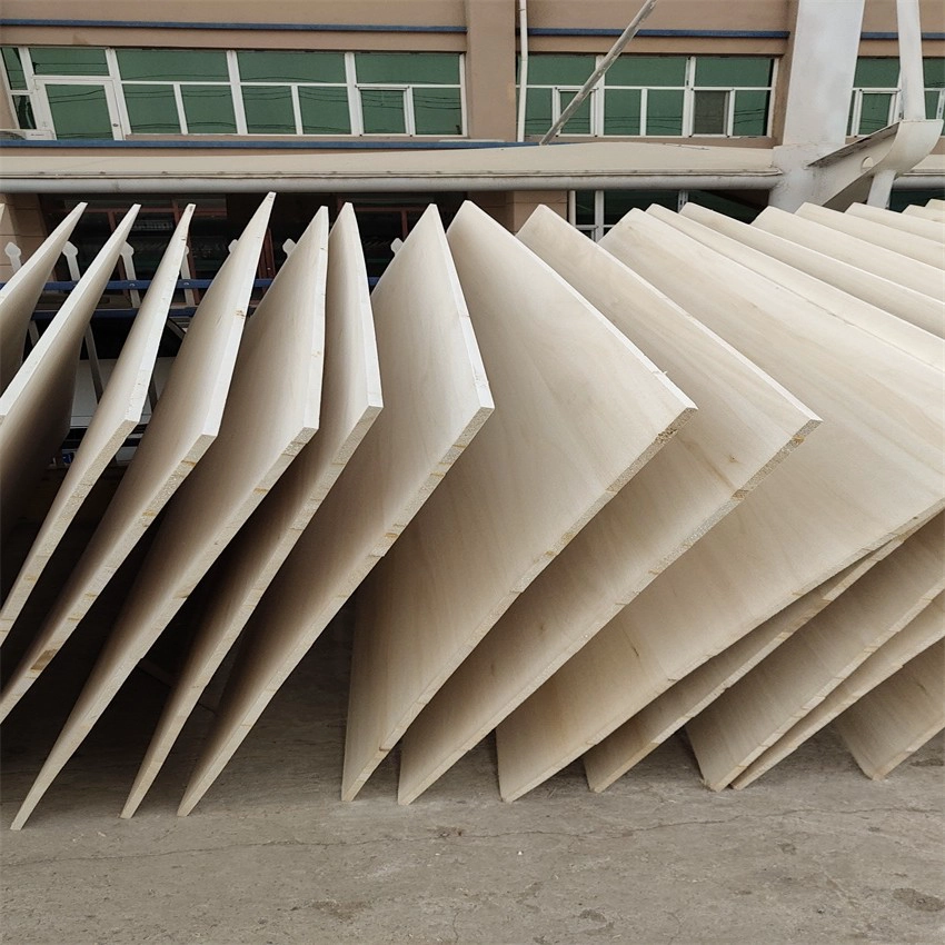 China China paulownia edge glued panels for coffins making with bleached color factory manufacturer