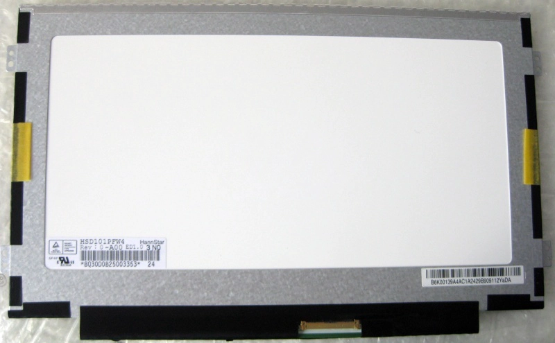 10.1 "Hannstar keine Hintergrundbeleuchtung Laptops OPEN CELL HSD101PFW4-A00-0299 1024 × 600 cd / m 2 0 C / R 500: 1