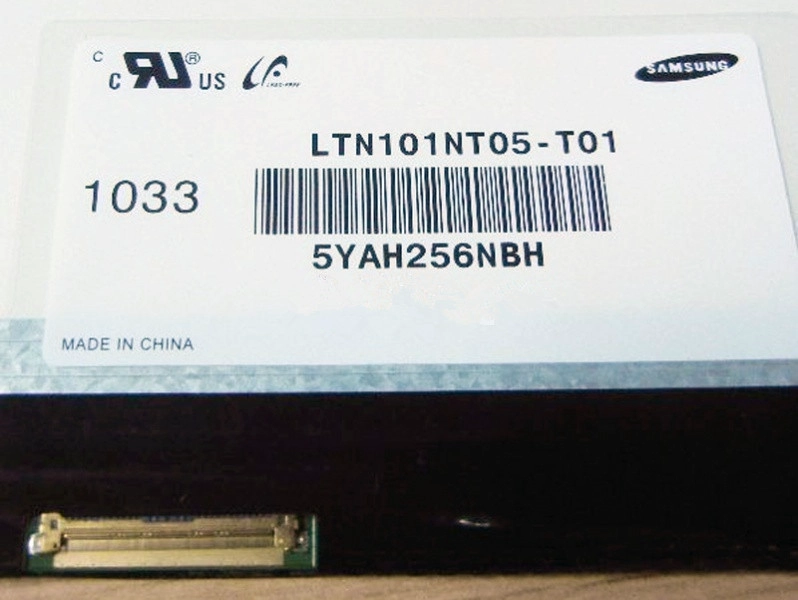 10.1" SAMSUNG WLED backlight notebook LED screen LTN101NT05-L01 1024×600 cd/m2 200 C/R 300:1