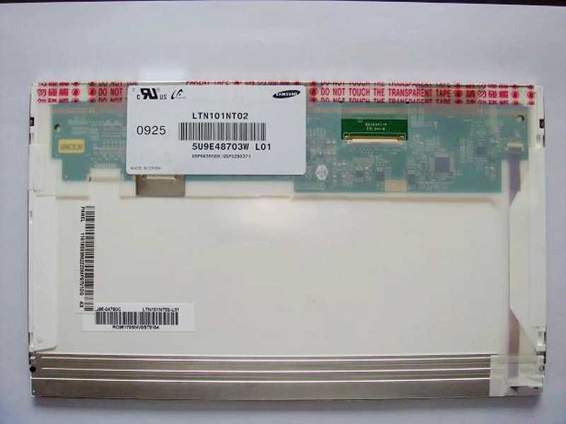 10.1 "notebook backlight SAMSUNG WLED TFT LCD LTN101NT02-L01 1024 × 600 cd / m2 C / R