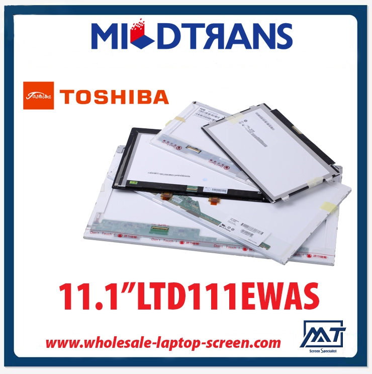 11.1 "TOSHIBA WLED arka dizüstü LED ekran LTD111EWAS 1366 × 768 cd / m2 370 ° C / R