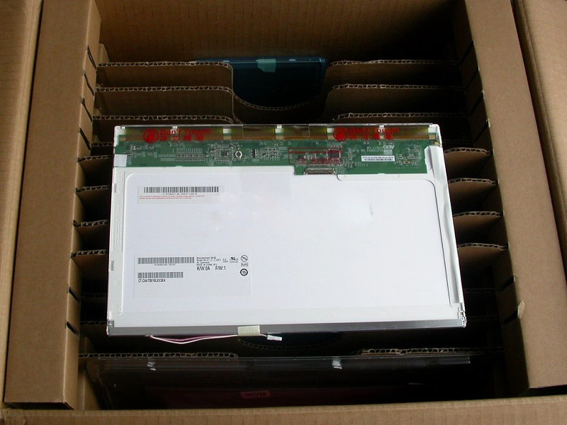 12.1「AUO CCFLバックライトノートパソコンの液晶パネルB121EW03のV8 1280×800のCD /㎡220 C / R 400:1